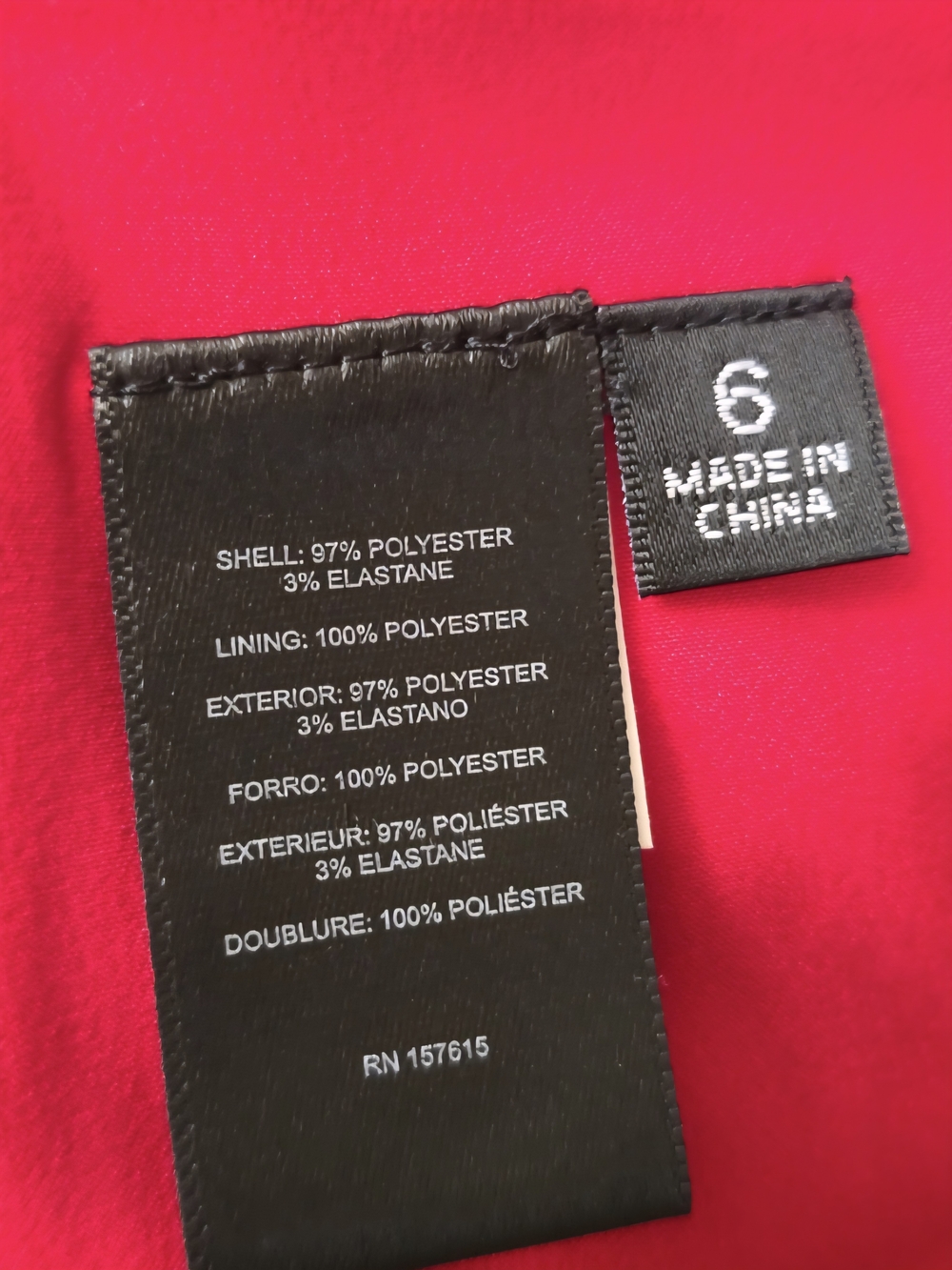 LNWOT - Tahari ASL Red Blazer & Skirt Suit Set Sz 6 - Picture 11 of 12
